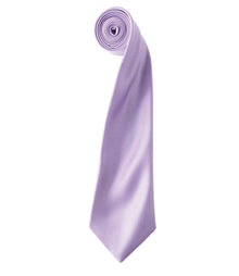 Premier 'Colours' Satin Tie PR750 - Lilac