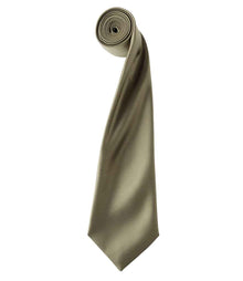 Premier 'Colours' Satin Tie PR750 - Sage