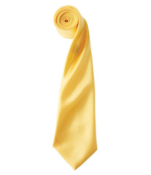 Premier 'Colours' Satin Tie PR750 - Sunflower