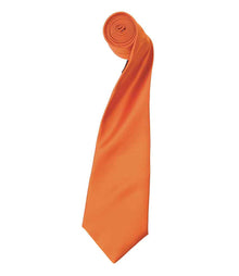 Premier 'Colours' Satin Tie PR750 - Terracotta