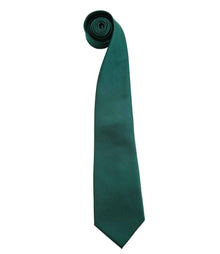 Premier 'Colours' Fashion Tie PR765 - Bottle Green
