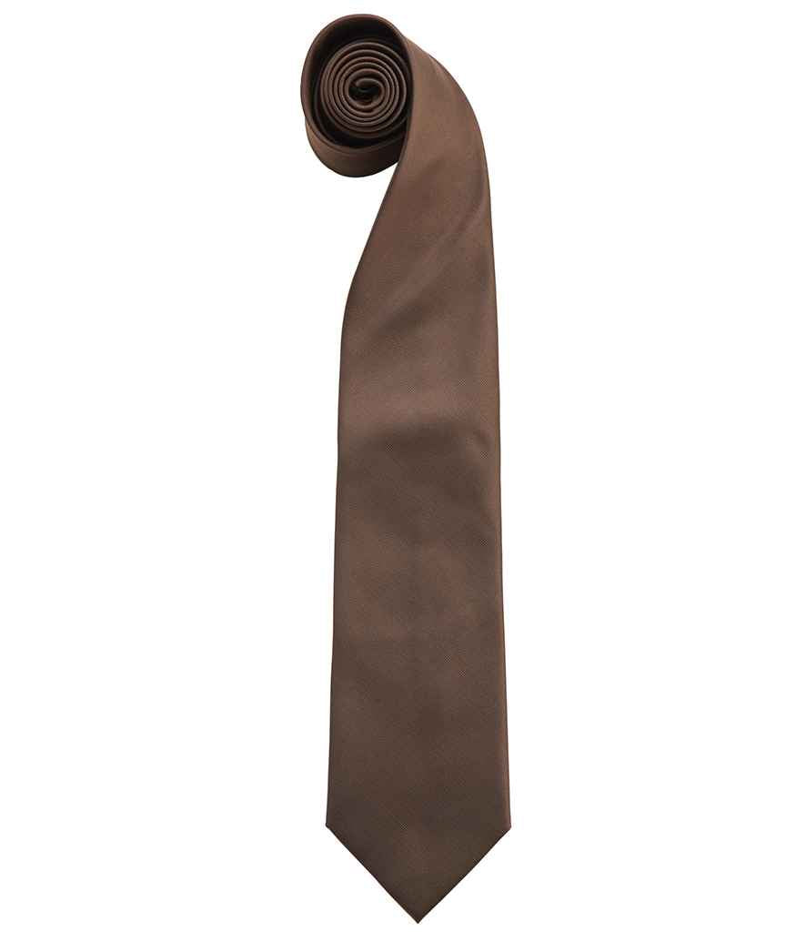 Premier 'Colours' Fashion Tie PR765 - Brown
