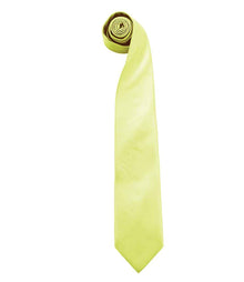 Premier 'Colours' Fashion Tie PR765 - Lime Green