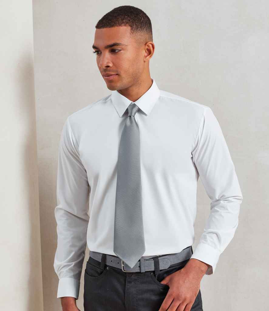 Premier 'Colours' Fashion Tie PR765 - PR765 Silver Model
