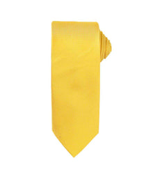 Premier Micro Waffle Tie PR780 - Sunflower