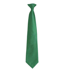 Premier 'Colours' Fashion Clip Tie PR785 - Emerald