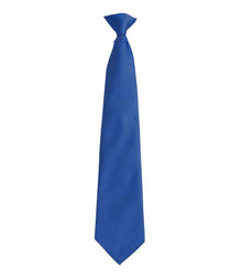 Premier 'Colours' Fashion Clip Tie PR785 - Royal Blue