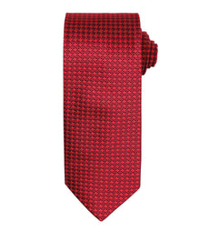 Premier Puppy Tooth Tie PR787 - Red