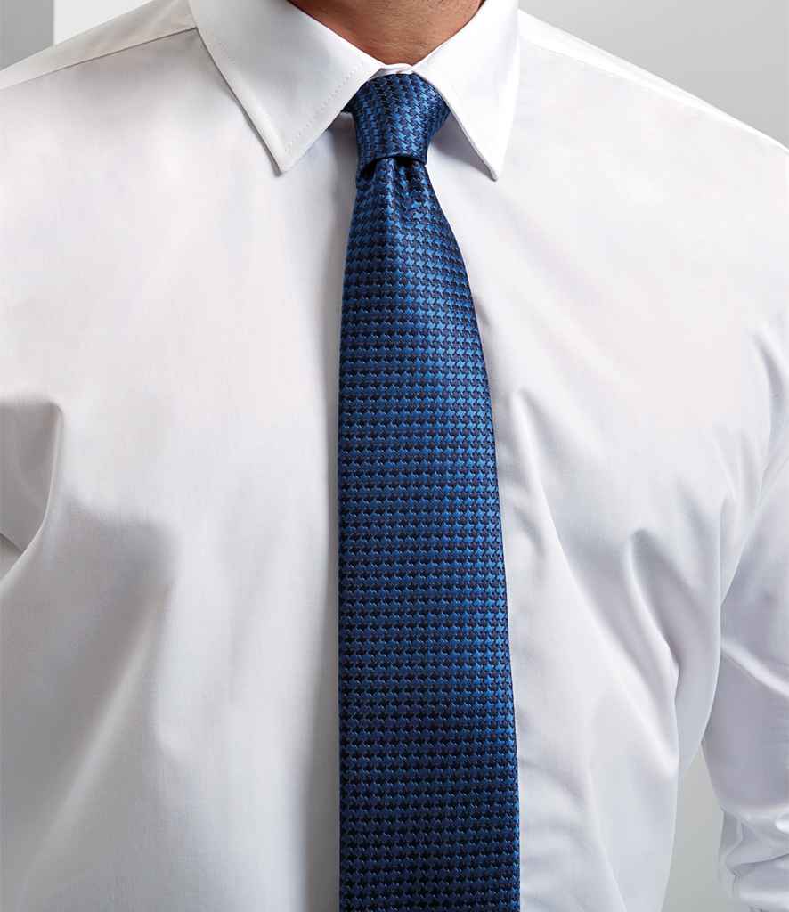 Premier Puppy Tooth Tie PR787 - PR787 Royal Blue Model