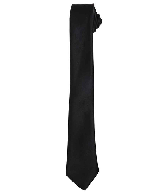 Premier Slim Tie PR793 - Black