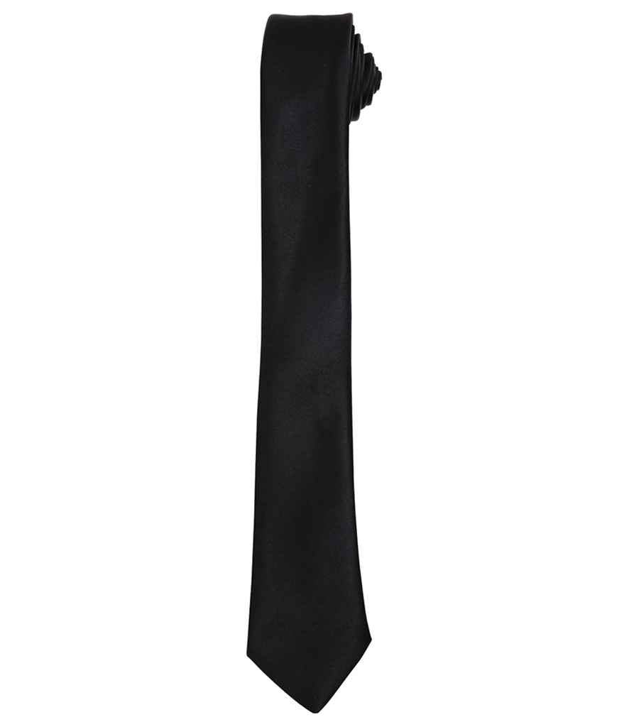 Premier Slim Tie PR793 - Black