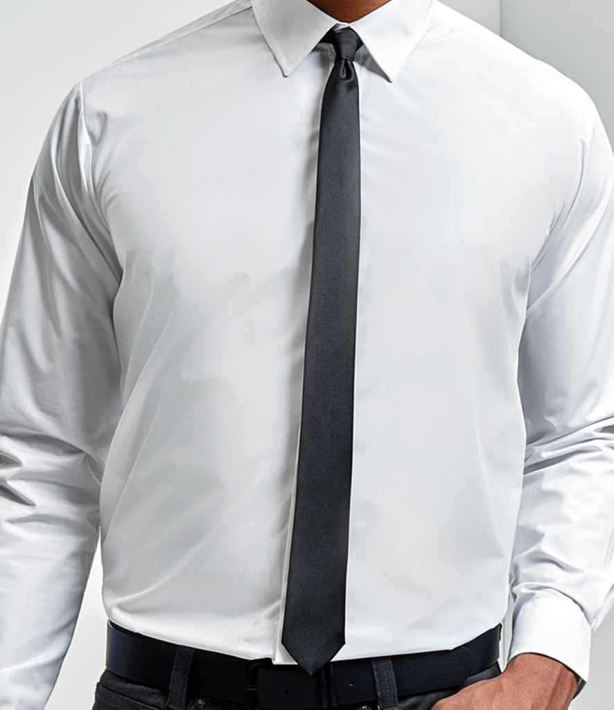 Premier Slim Tie PR793 - PR793 Black Model