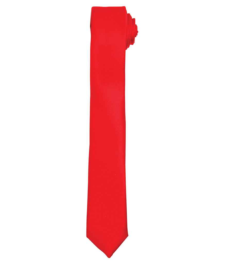 Premier Slim Tie PR793 - Red