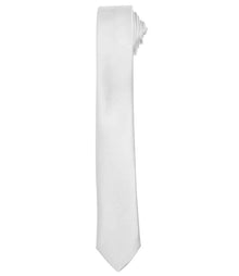 Premier Slim Tie PR793 - Silver