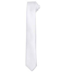 Premier Slim Tie PR793 - White