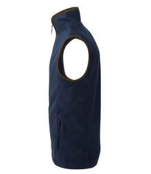 Premier Artisan Fleece Gilet PR803 - PR803 Navy/Brown Side