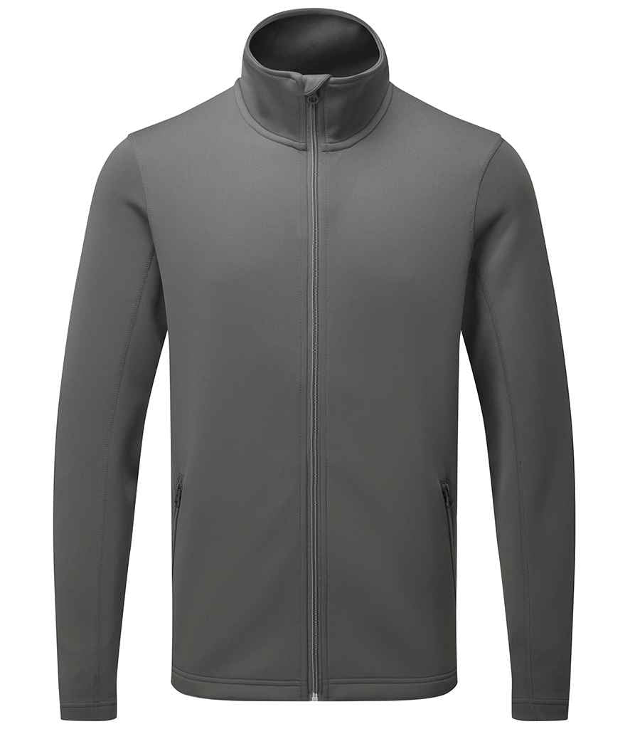 Premier Spun Dyed Recycled Zip Through Sweat Jacket PR808 - Dark Grey