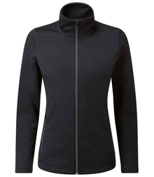 Premier Ladies Spun Dyed Recycled Zip Through Sweat Jacket PR809 - Black