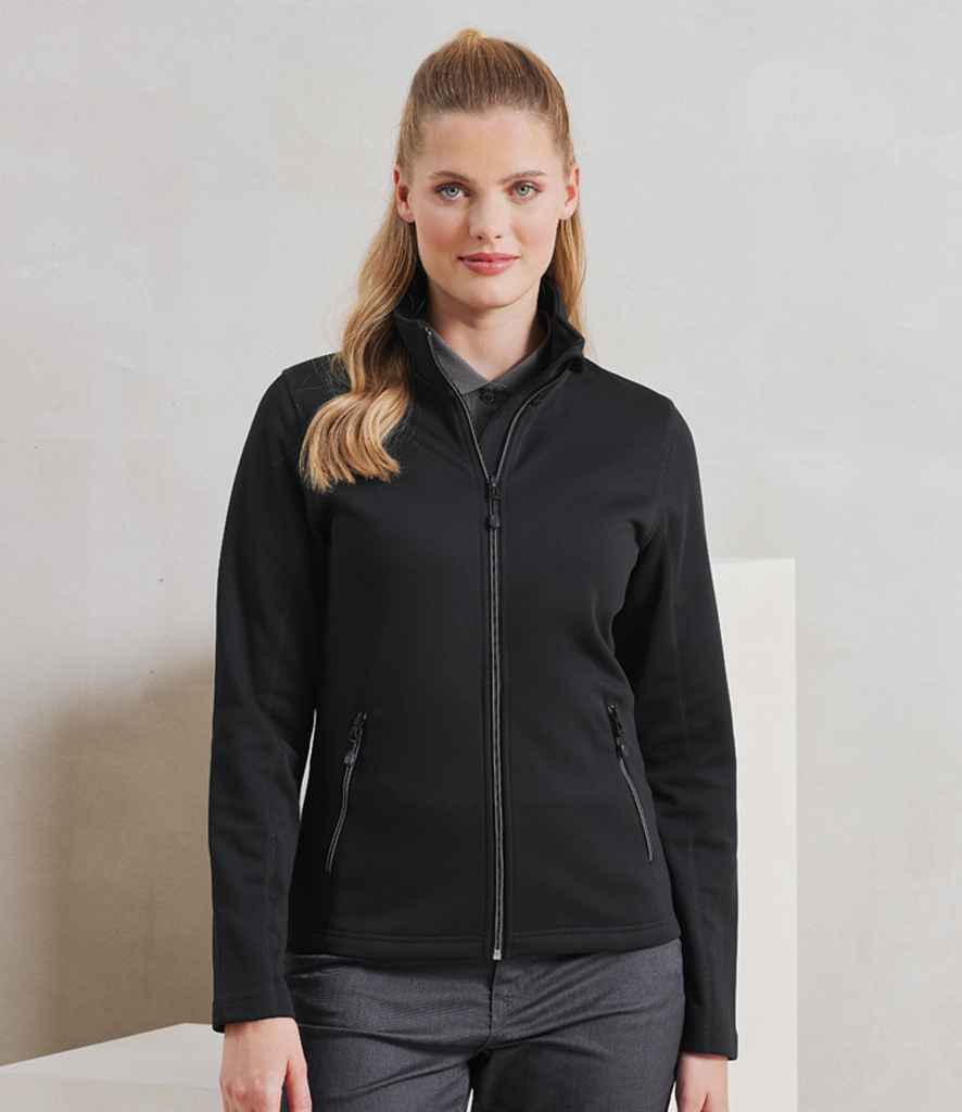 Premier Ladies Spun Dyed Recycled Zip Through Sweat Jacket PR809 - PR809 Black Model