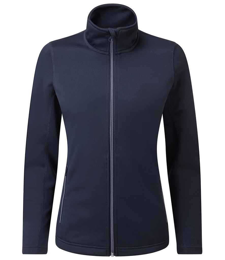 Premier Ladies Spun Dyed Recycled Zip Through Sweat Jacket PR809 - French Navy