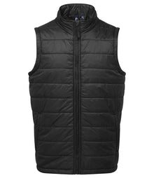 Premier Recyclight® Padded Gilet PR811 - Black