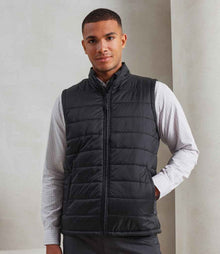Premier Recyclight® Padded Gilet PR811 - PR811 Black Model