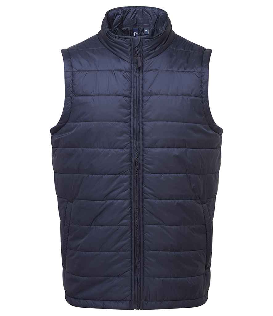 Premier Recyclight® Padded Gilet PR811 - Navy