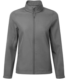 Premier Ladies Windchecker® Recycled Printable Soft Shell Jacket PR812 - Dark Grey
