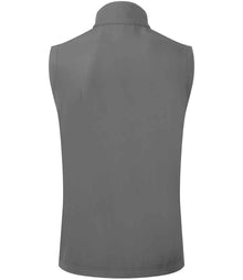 Premier Windchecker® Recycled Printable Soft Shell Gilet PR814 - PR814 Dark Grey Back