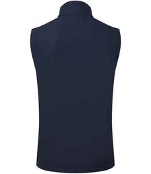 Premier Windchecker® Recycled Printable Soft Shell Gilet PR814 - PR814 Navy Back