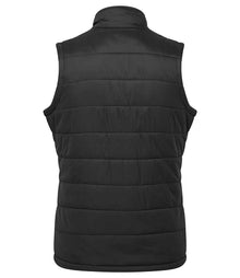 Premier Ladies Recyclight® Padded Gilet PR815 - PR815 Black Back