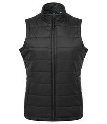 Premier Ladies Recyclight® Padded Gilet PR815 - Black
