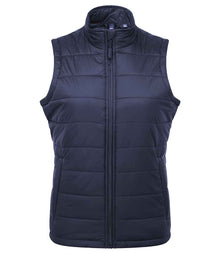 Premier Ladies Recyclight® Padded Gilet PR815 - Navy