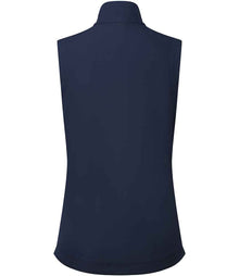 Premier Ladies Windchecker® Recycled Printable Soft Shell Gilet PR816 - PR816 Navy Back