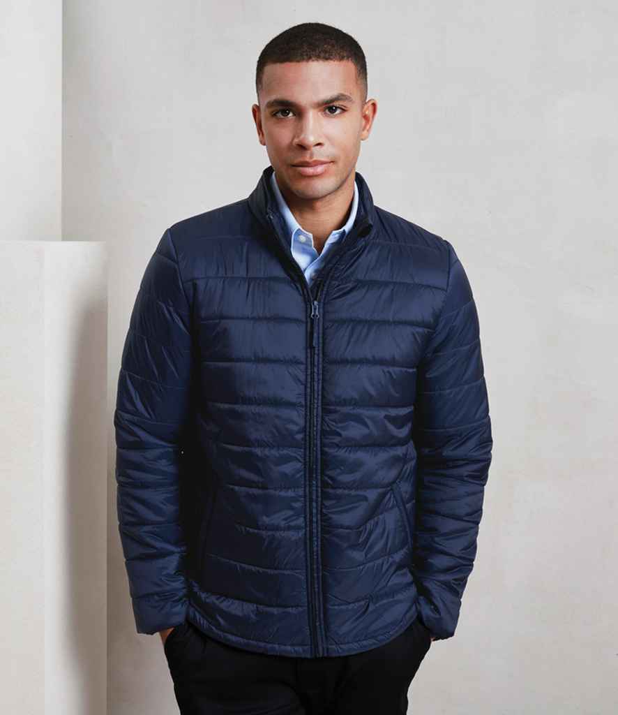 Premier Recyclight® Padded Jacket PR817 - PR817 Navy Model