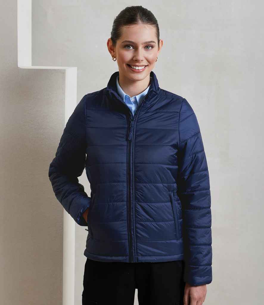 Premier Ladies Recyclight® Padded Jacket PR819 - PR819 Navy Model