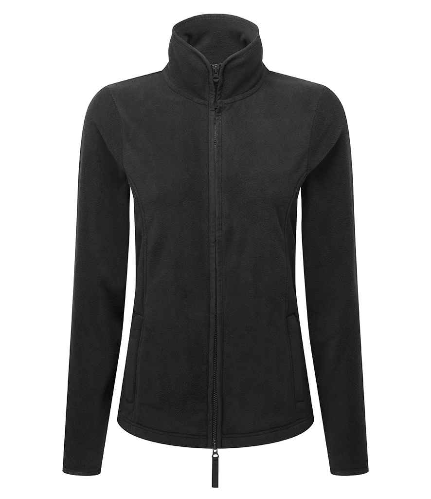 Premier Ladies Artisan Fleece Jacket PR824 - Black/Black