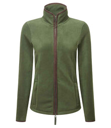 Premier Ladies Artisan Fleece Jacket PR824 - Moss Green/Brown