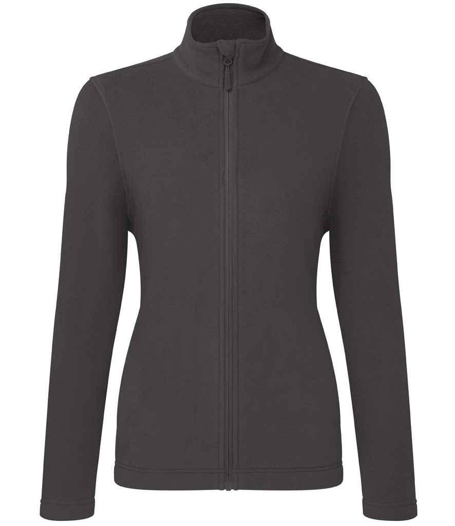 Premier Ladies Recyclight® Full Zip Micro Fleece Jacket PR832 - Dark Grey