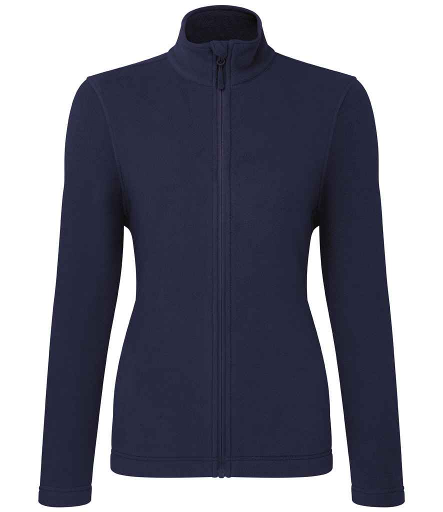 Premier Ladies Recyclight® Full Zip Micro Fleece Jacket PR832 - Navy
