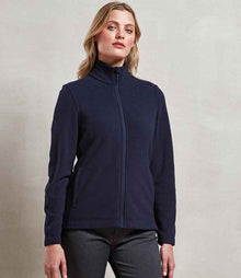Premier Ladies Recyclight® Full Zip Micro Fleece Jacket PR832 - PR832 Navy Model