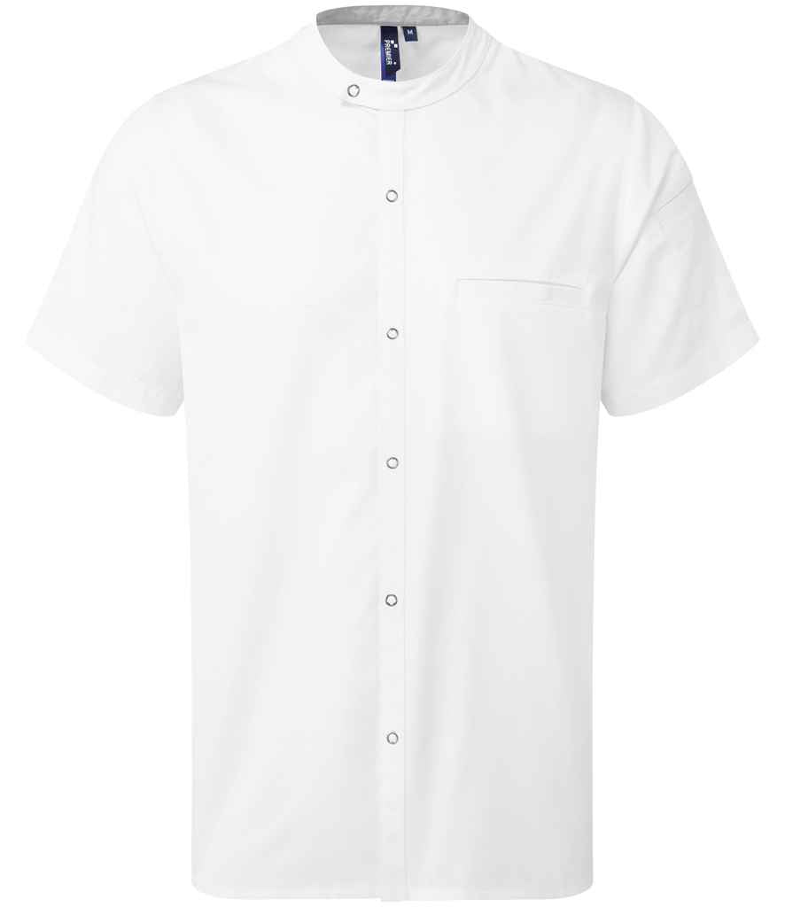 Premier Recyclight® Short Sleeve Chef's Shirt PR904 - White
