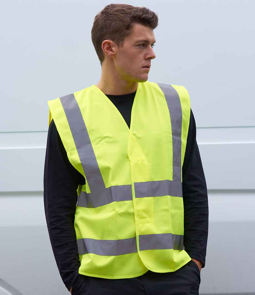 Portwest Hi-Vis Vest PW002 - PW002 Yellow Model