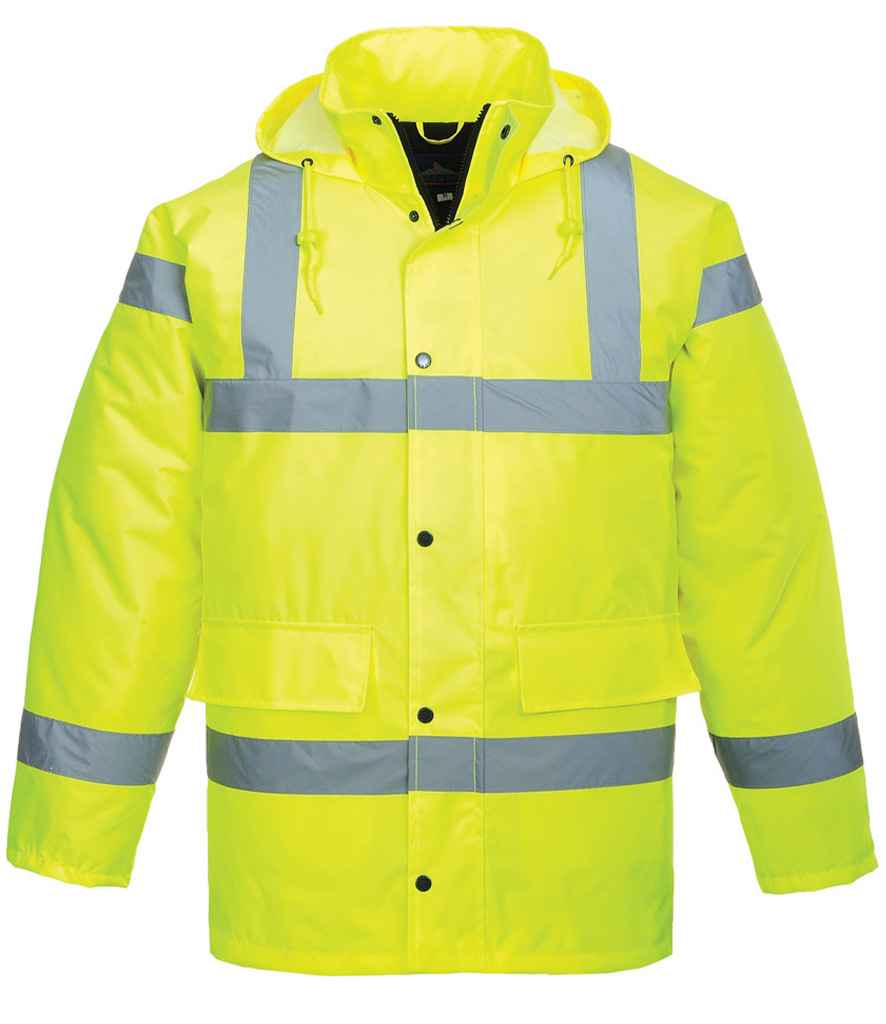 Portwest Hi-Vis Traffic Jacket PW003 - Yellow