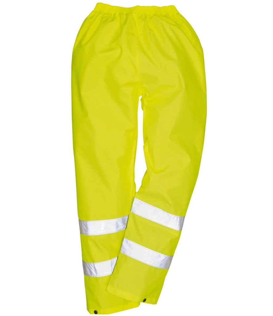 Portwest Hi-Vis Rain Trousers PW012 - Yellow