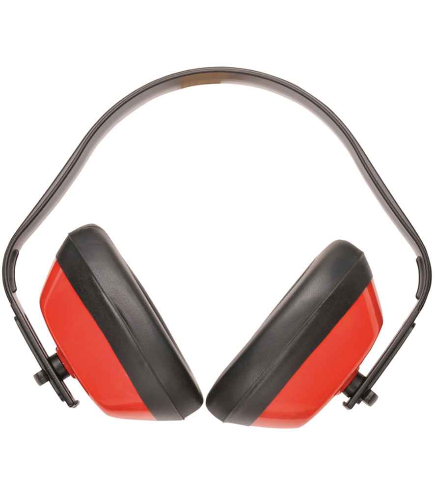Portwest Classic Ear Protectors PW038 - Red