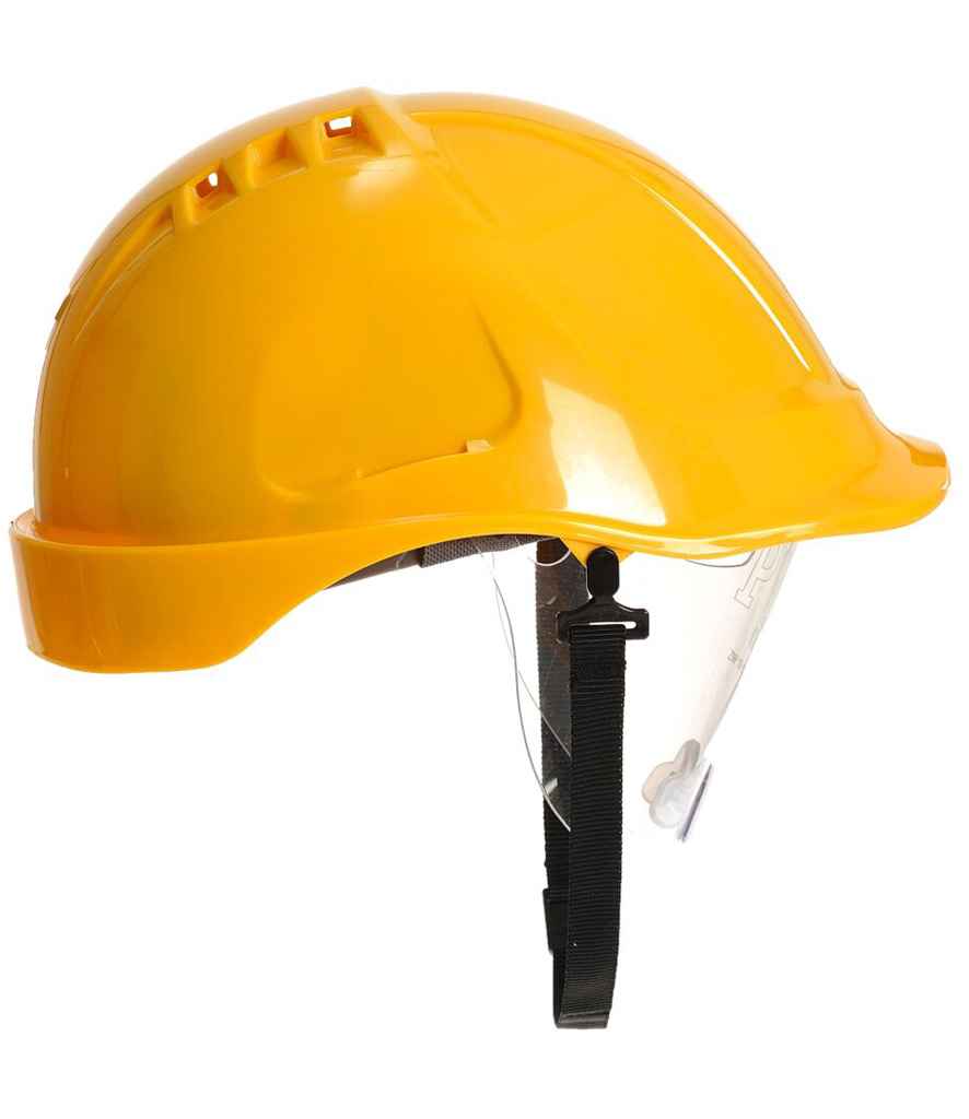 Portwest Endurance Visor Hard Hat PW040 - Yellow