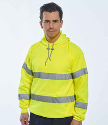 Portwest Hi-Vis Hoodie PW055 - PW055 Yellow Model