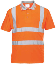 Portwest Hi-Vis Polo Shirt PW061 - Orange