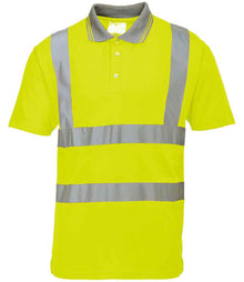 Portwest Hi-Vis Polo Shirt PW061 - Yellow